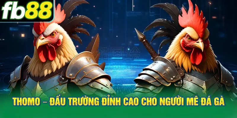 Thomo – đấu trường đỉnh cao cho người mê đá gà tốc độ