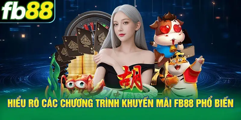 Hiểu rõ phân loại các chương trình khuyến mãi FB88 phổ biến